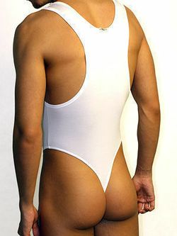 Мужское боди белое Doreanse Man Body 5003