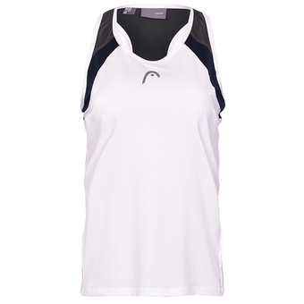 Футболка для девочки теннисная Head Club 22 Tank Top G - белый