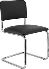 Кресло Everprof Silwia Экокожа Черный