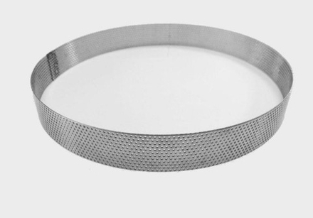 Форма металлическая Кольцо перфорированное, 100*20 мм