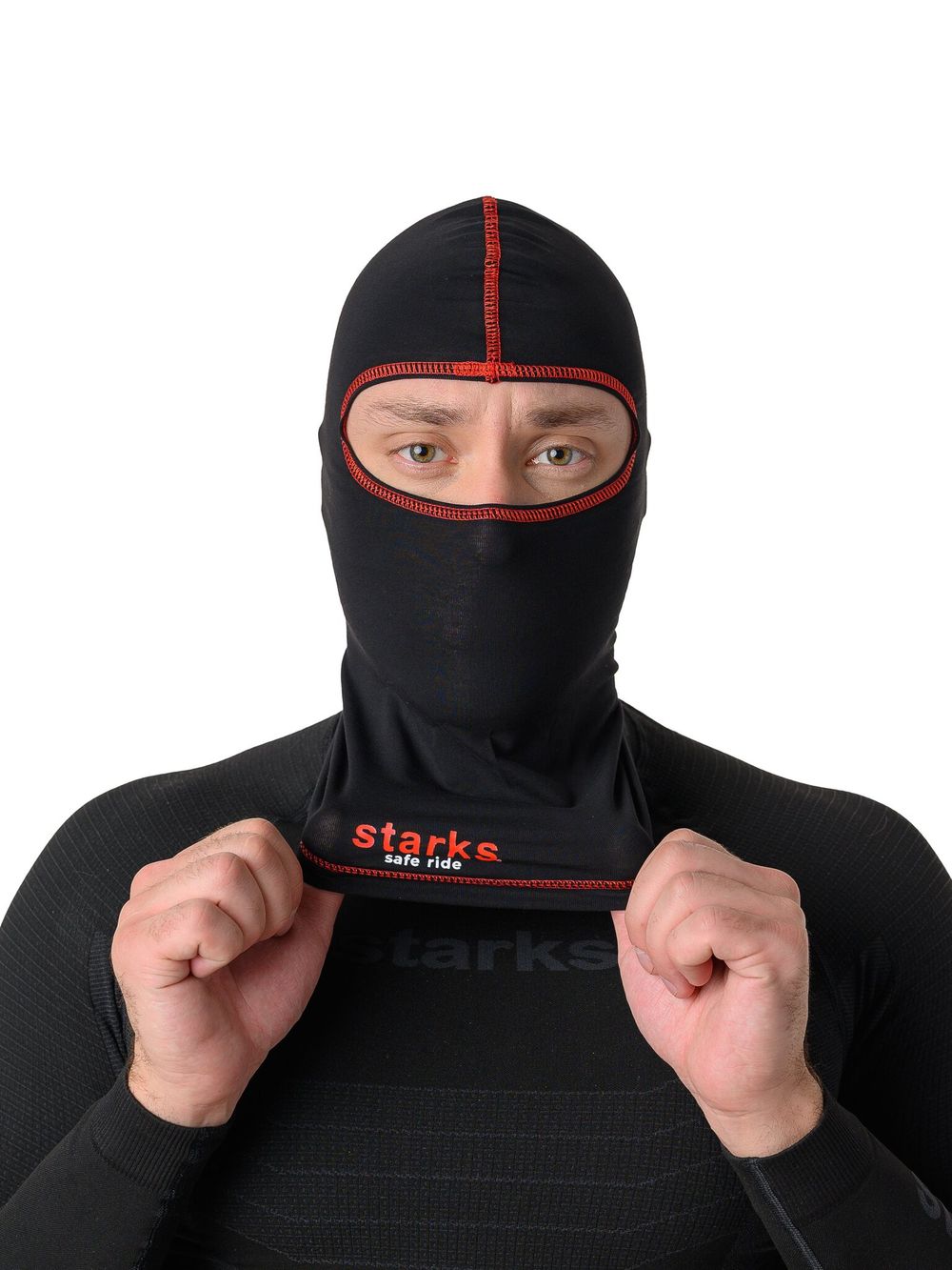 Подшлемник Light / Черно-красный