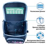 Ранец ПИФАГОР BASIC, с эргономичной спинкой, "Little friend", 35х28х18 см, 270684