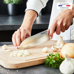 Нож сантоку с чехлом для заточки Tefal Ever Sharp K2579024