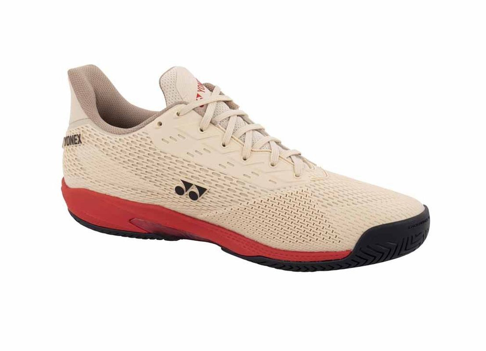 Мужские кроссовки теннисные Yonex Power Cushion AD-ACCEL - Бежевый