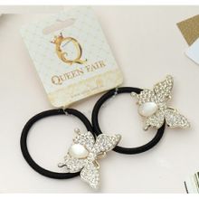 Резинка для волос Queen fair Лавин бабочка 2 шт