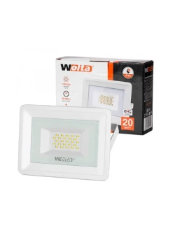 Прожектор светодиодный Wolta WFL-20W/06W белый