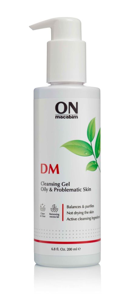 ON MACABIM DM Очищающий гель для жирной кожи 200ml