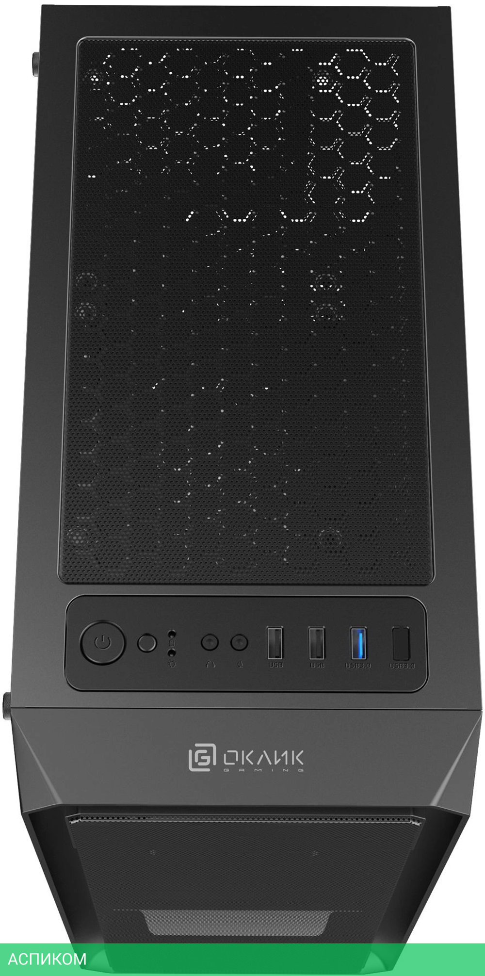 Корпус Oklick OCC-MD301 черный без БП