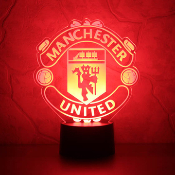 3Д-светильник "Манчестер Юнайтед" (Manchester United)