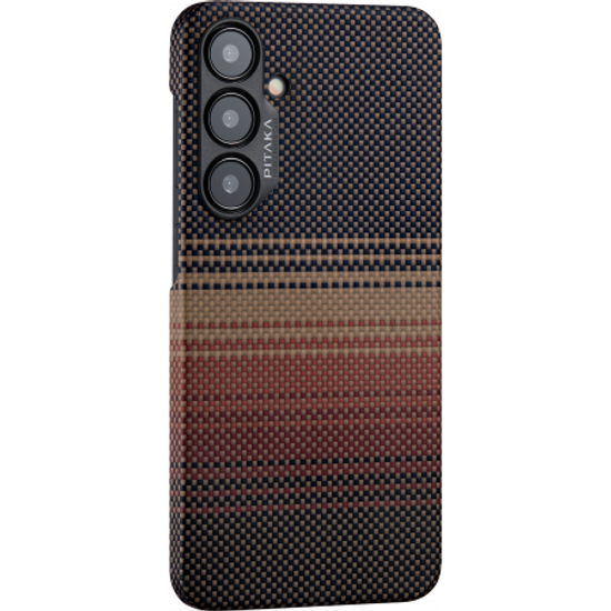 Чехол Pitaka Fusion Weaving MagEZ 4 Samsung Galaxy S24 Plus (6,65 "), Sunset Коричневый