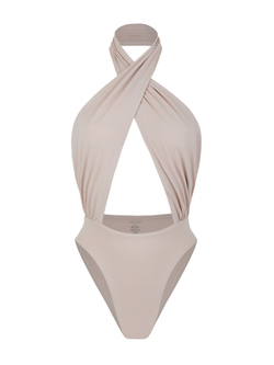 Bodysuit halterneck