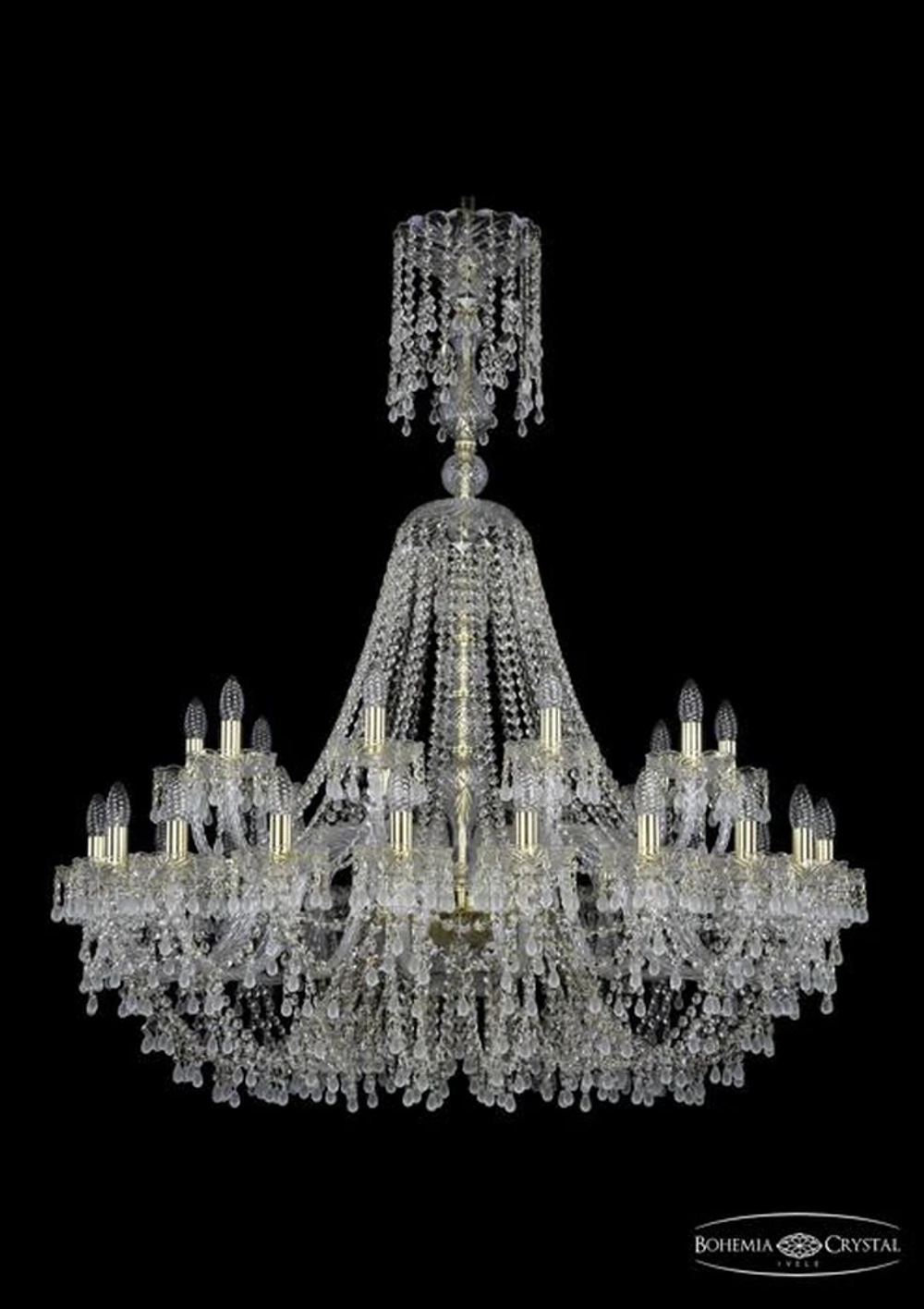 Подвесная люстра Bohemia Ivele 1410/20+10/400/XL-130/G/V0300
