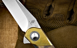 Складной нож Kizer Comet сталь 154CM Satin рукоять Микарта