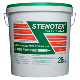 Шпатлевка Stenotek Pro Finish Putty Lux 28 кг