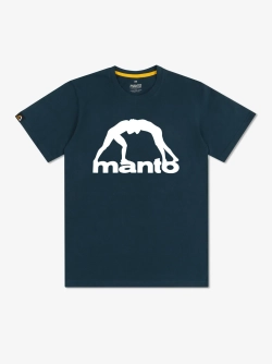 Футболка MANTO VIBE 25 Темно-синий и белый