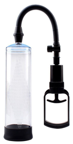 Прозрачная поршневая помпа Rock Hard Penis Pump (Цвет: прозрачный)
