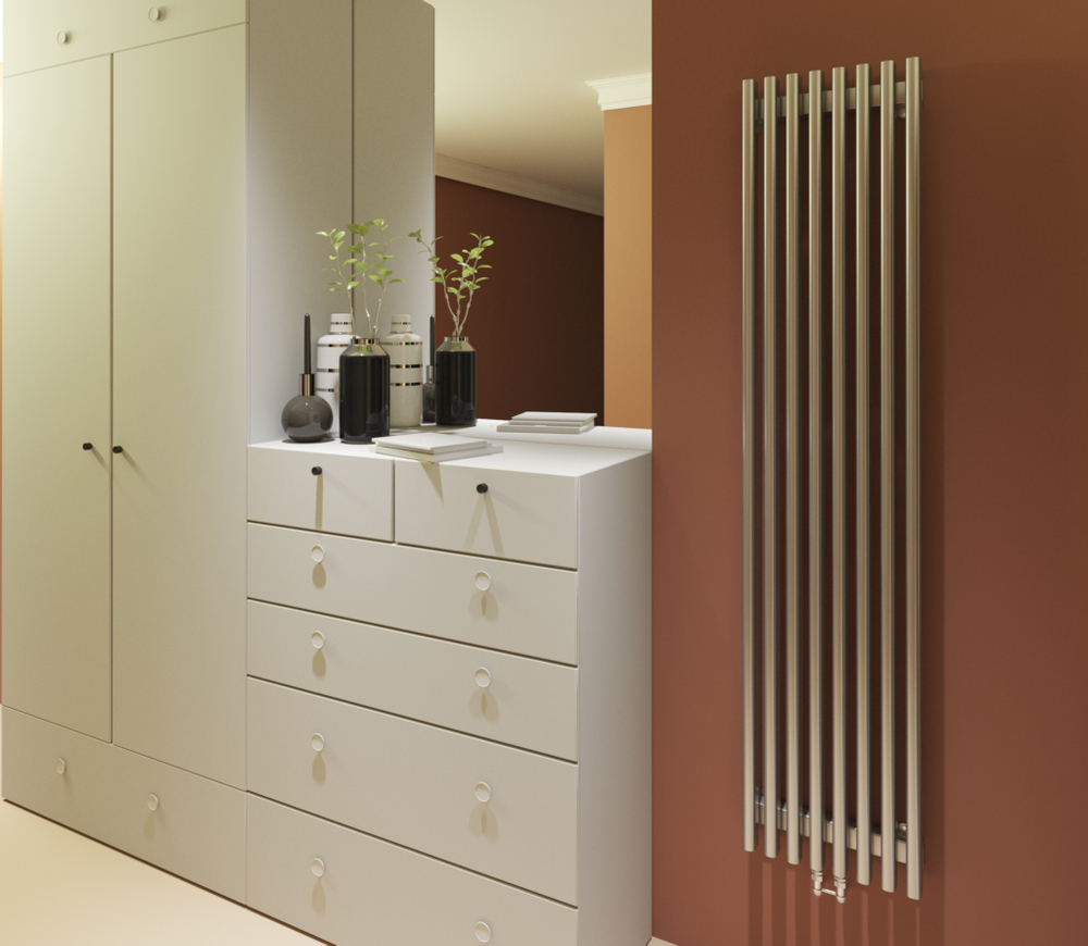 Вертикальные дизайн-радиаторы S 1500мм с нижним подключением