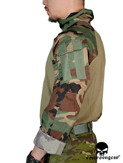 Тактическая рубашка EmersonGear G3 Combat Shirt (EM9278). Вудланд