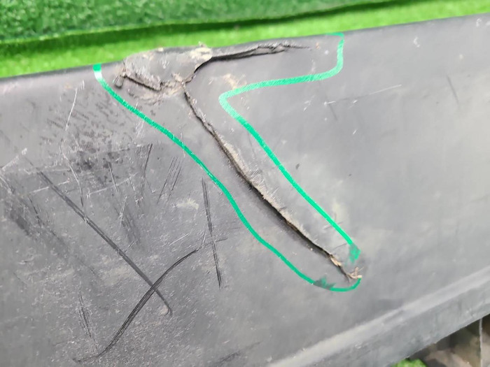 Накладка порога левая Mercedes GLS x167 (19-нв)