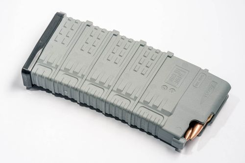 Магазин PufGun для Сайга-308, .308 Win, 25 патронов, серый