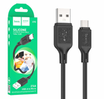 Кабель USB - Micro HOCO X90 (черный) 1м