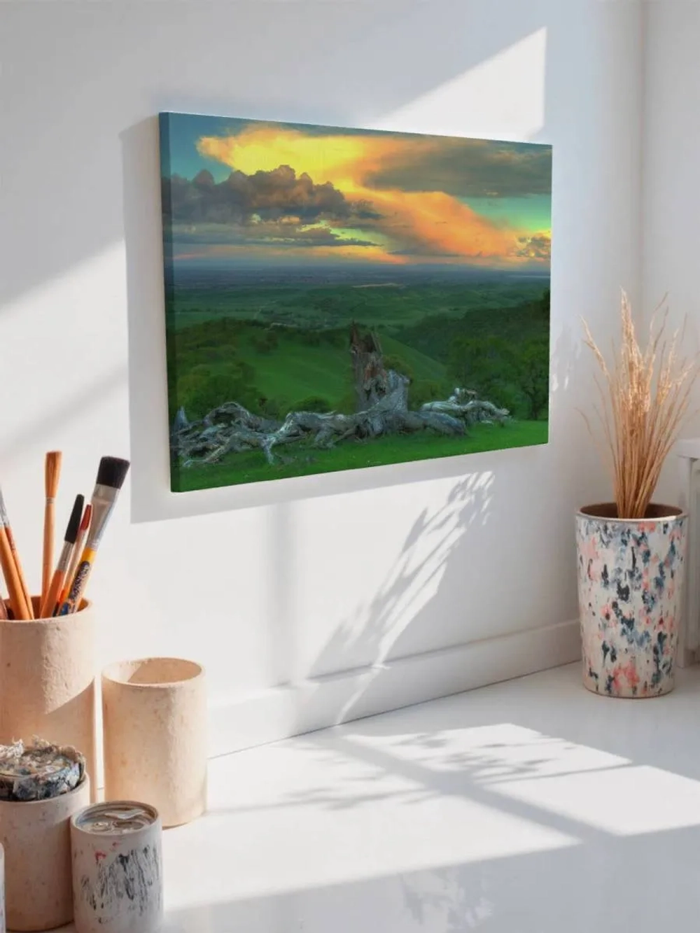 Картина на стену 40 X 50 Горный пейзаж