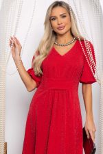 Платье праздничное Мадлен (красное) П14607-18М LT Collection