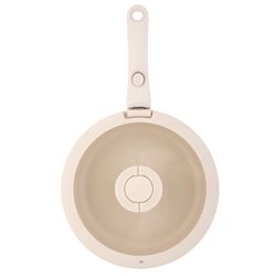 Набор посуды для приготовления со съемной ручкой Smart Ceramic, 7 предметов, цвета топленого молока