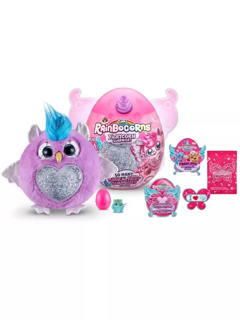 Мягкая игрушка сюрприз яйцо Rainbocorns Fairycorn Owl 4
