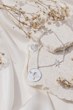 Браслет «Бали» с белым цирконом