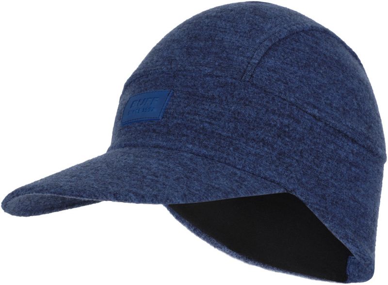 Зимняя шерстяная кепка Buff Wool Fleece Pack Cap Olympian Blue Фото 1