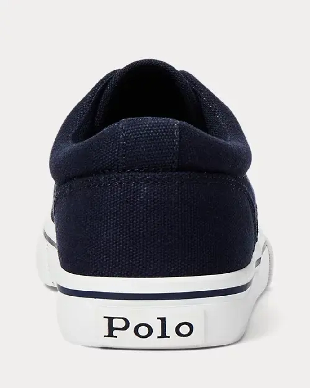 Классические детские кроссовки из хлопкового канваса Ralph Lauren
