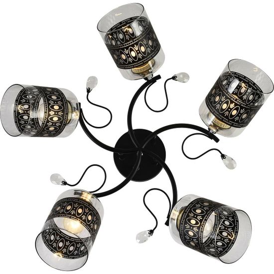 11378-0.3-05B BK+CR светильник потолочный