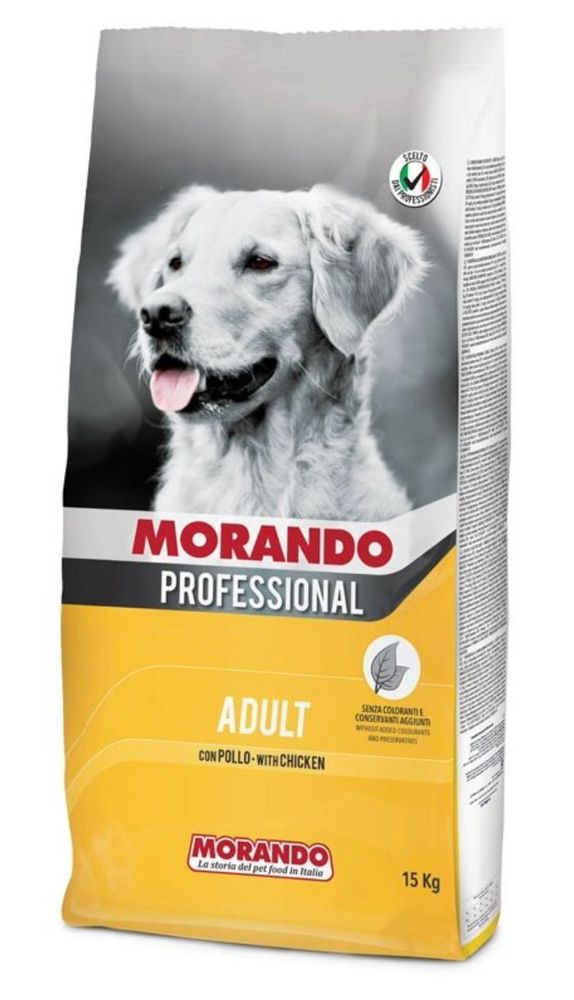 Morando Professional Cane сухой корм для взрослых собак с курицей, 15 кг