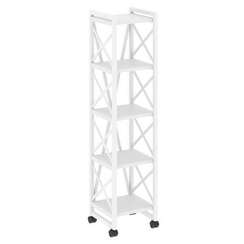 Лофт Стеллаж на колесных опорах-5 полок VR.L-MST.K-5.4  400*400*1704