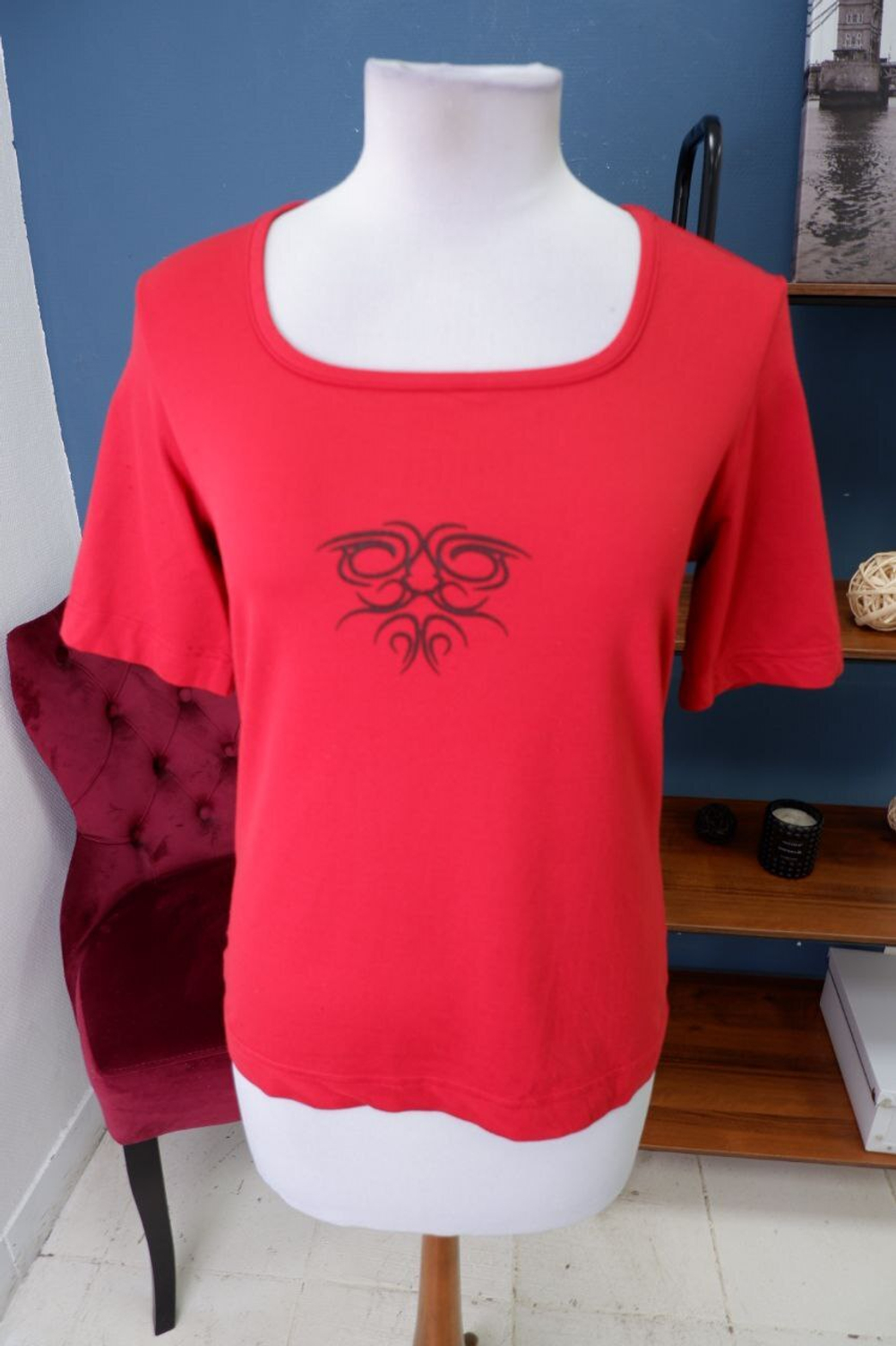 Футболка Cecilia Classics с принтом 48 размер