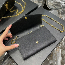 Saint Laurent Uptown Chain Wallet 19 cm