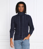 гольф bicolor cable GUESS - темно-синий(M2BR22 Z31D0)