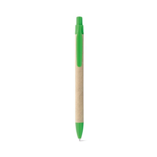 REMI. Шариковая ручка из крафт-бумаги с зажимом
