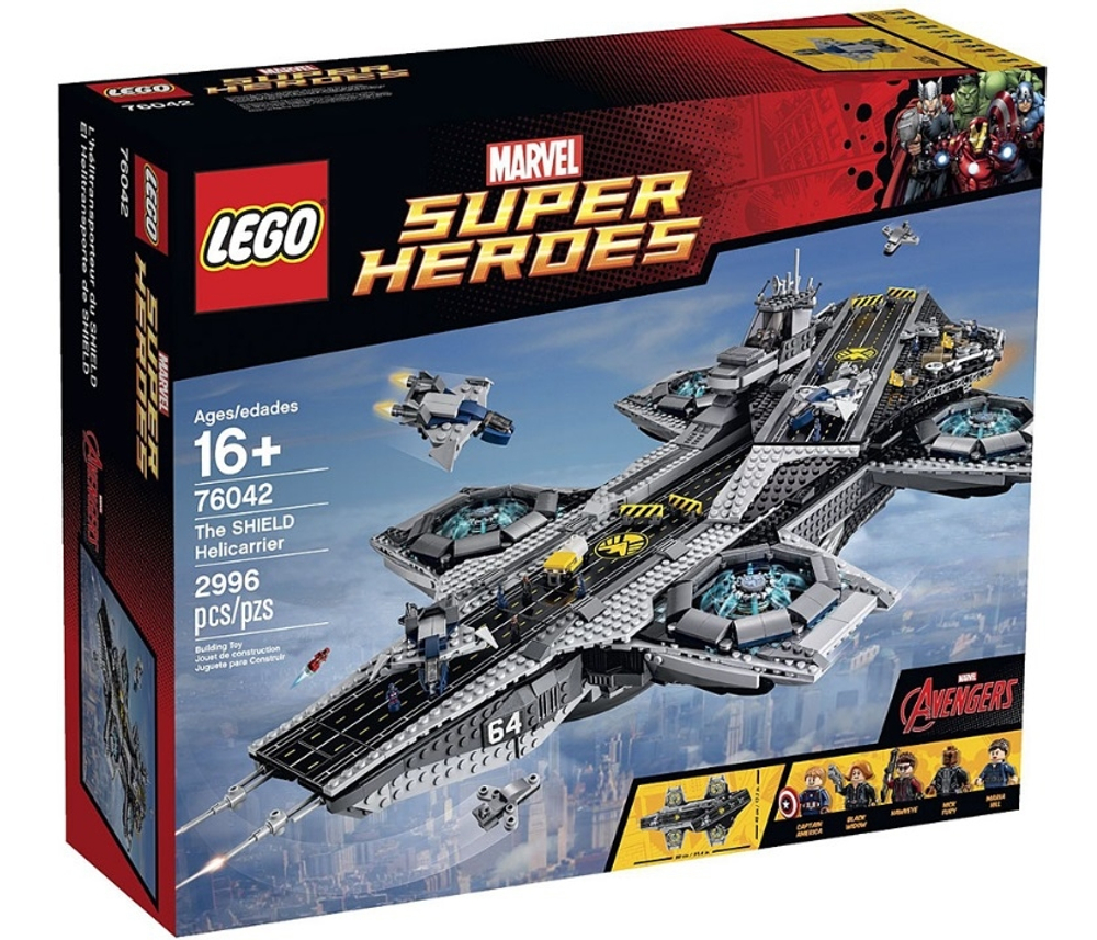 LEGO Super Heroes: Гелликарриер 76042 — The SHIELD Helicarrier — Лего Супергерои Марвел