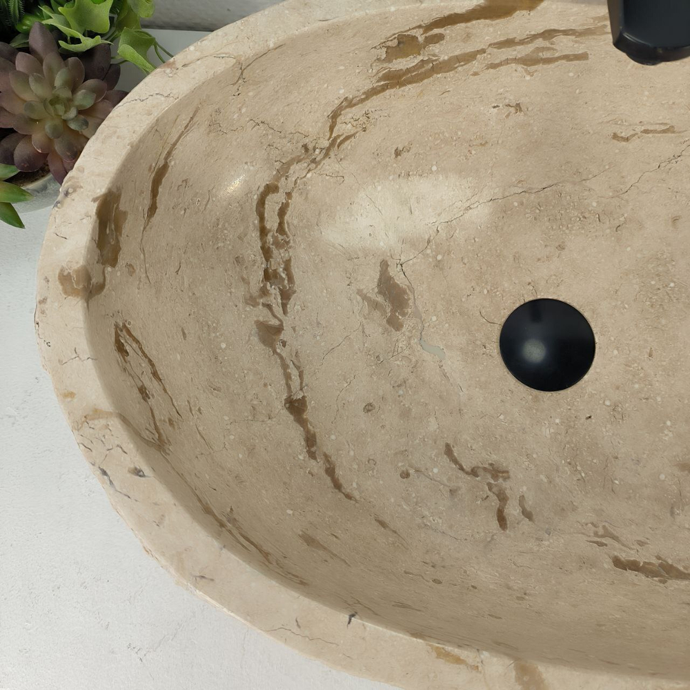 Раковина из мрамора Erozy Cream EM-64959 61*41*15 0874