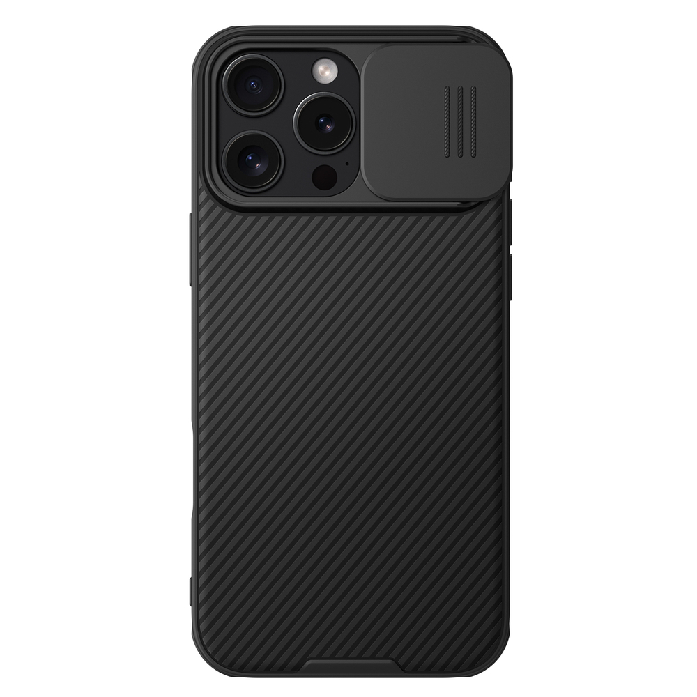 Усиленный чехол с сдвижной шторкой для камеры от Nillkin для iPhone 16 Pro Max, серия CamShield Pro Case