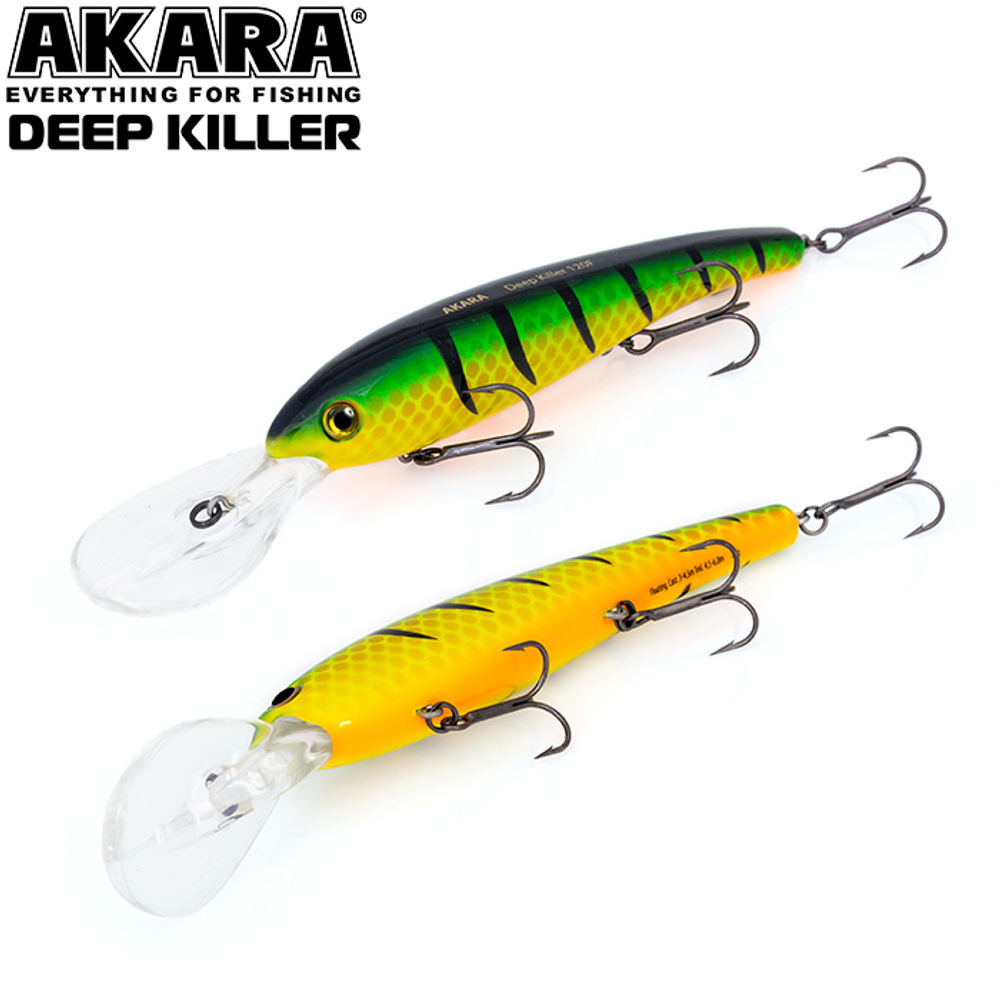Воблер Akara Deep Killer 120F 20 гр. (5/7 oz 4,7 in) A11