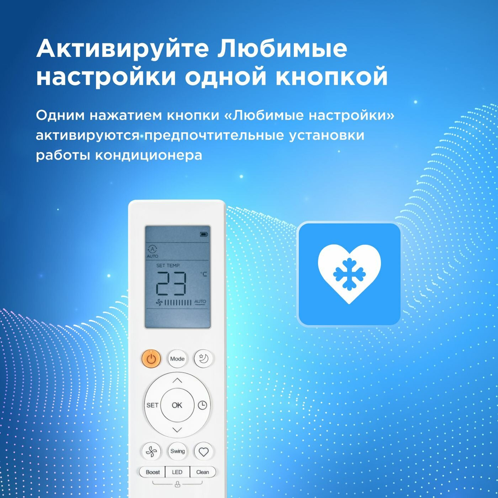 Настенная сплит-система Midea Paramount MSAG1-09HRN1-I/MSAG1-09HRN1-O, для помещений до 25 кв. м.