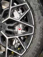 Усиленная тормозная система InSpeed Zeekr 001 Рестайлинг 2024+ Зикр Тормоза Суппорт диски Колодки