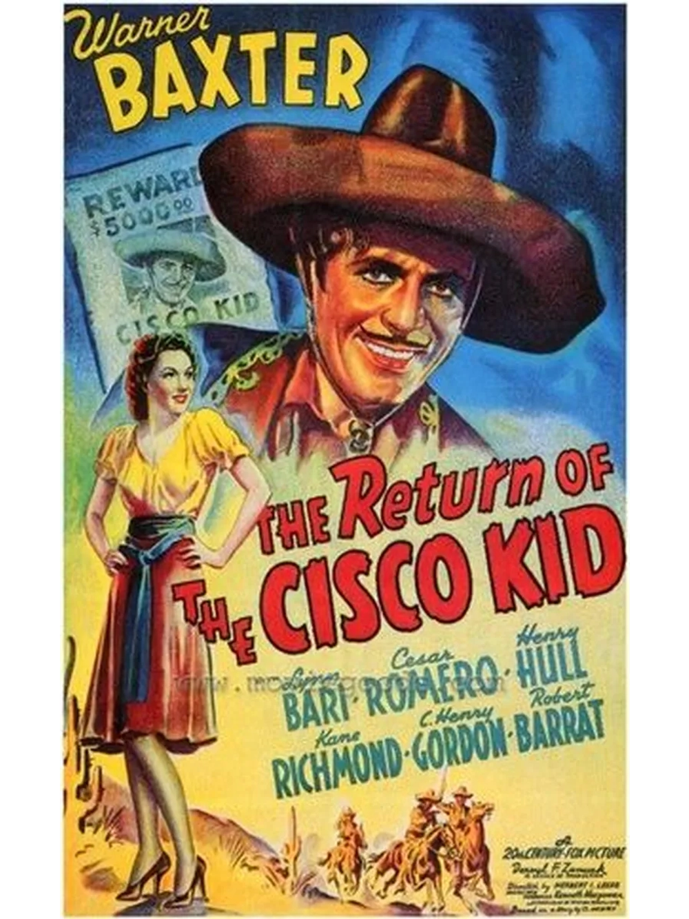 Возвращение Циско Кида (1939) (DVD-R)