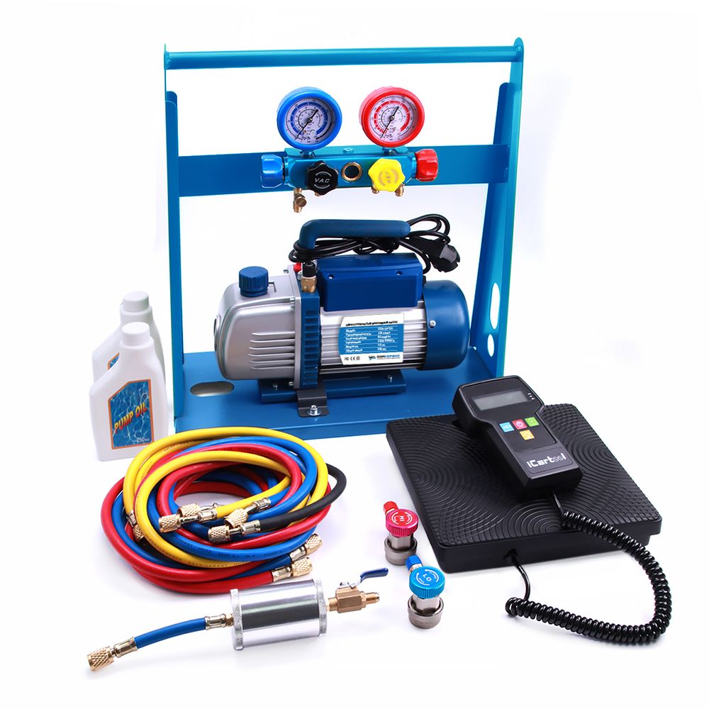 ОДА СЕРВИС (AC-2016) Установка ручная для заправки автомобильных кондиционеров