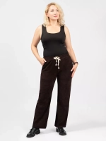 брюки вельветовые широкие палаццо на резинке