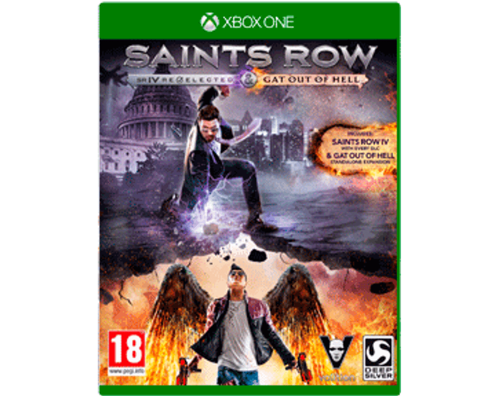 Saints Row IV: Re-Elected & Gat Out of Hell (Xbox) Б\У