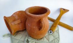 Saxsı piti qabı (10x12 sm)